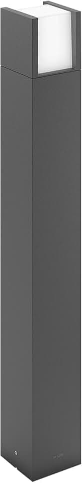 Philips Arbour Außenleuchten, 6 W, 2700 K, warmweiß, wasserfest, anthrazit, IP44 wetterfest
