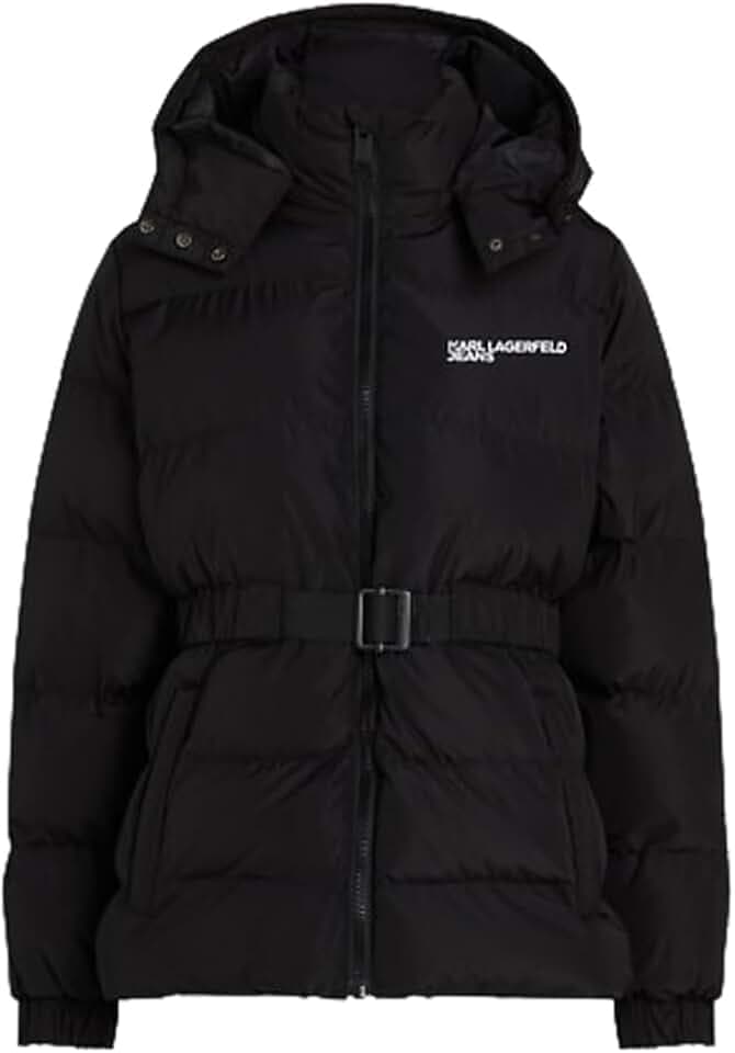 KARL LAGERFELD JEANS Damen Belted Puffer
