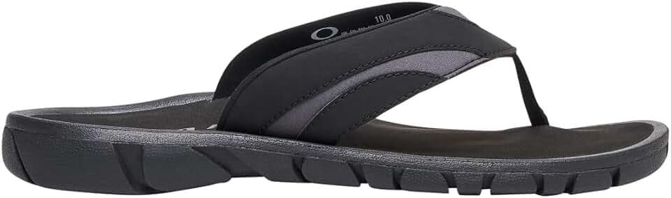 Oakley Men's O Coil Sandal, Blackout, Numeric_12