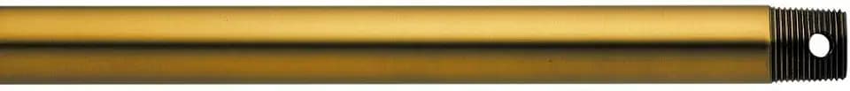 Kichler 12" Ceiling Fan Downrod, Burnished Antique Brass