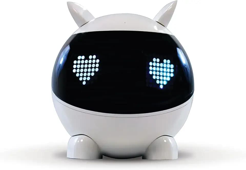 Lexibook, Edutainment-Roboter zum Erlernen der Robotik, Erstellen, Lieben und Spielen bis zur Unendlichkeit, Wiederaufladbar, Schwarz/Weiß, WINKYDE