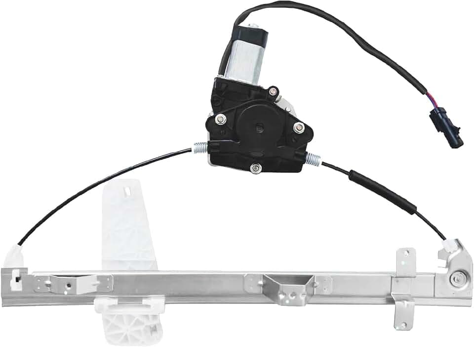 Front Right Passenger Side Power Window Regulator and Motor Assembly 741-557 Compatible for 2000-2004 Jeep Grand Cherokee