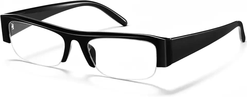 livho Blue Light Blocking Glasses for Women and Men, Lightweight Metal Frame Computer Glasses, Anti Eye Strain, UV Protection