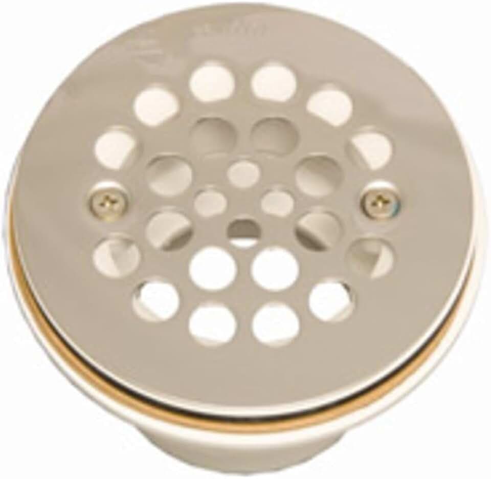 PROFLO PFP600 Two-Piece PVC Shower Drain - Chrome