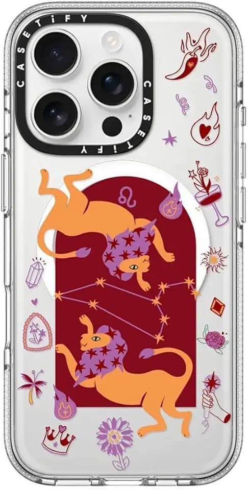 CASETiFY for iPhone 16 Pro Case - Impact Clear Compatible with MagSafe