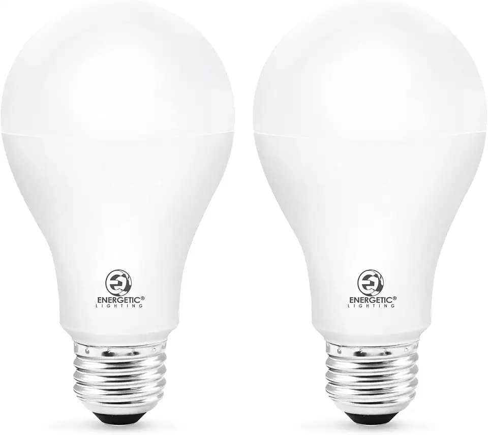 ENERGETIC SMARTER LIGHTING A21 LED Bulb 150 Watt Equivalent, Super Bright Light Bulb, Soft White 2700K, Non-Dimmable, 2300lm, Brightest LED Bulbs, UL Listed, 2-Pack
