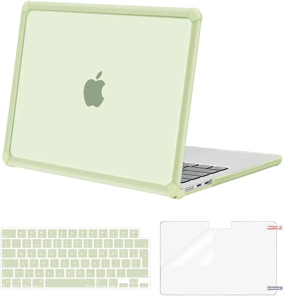MOSISO Kompatibel mit MacBook Air 13 Zoll Hülle M5 M4 M3 M2 2026 2025-2022