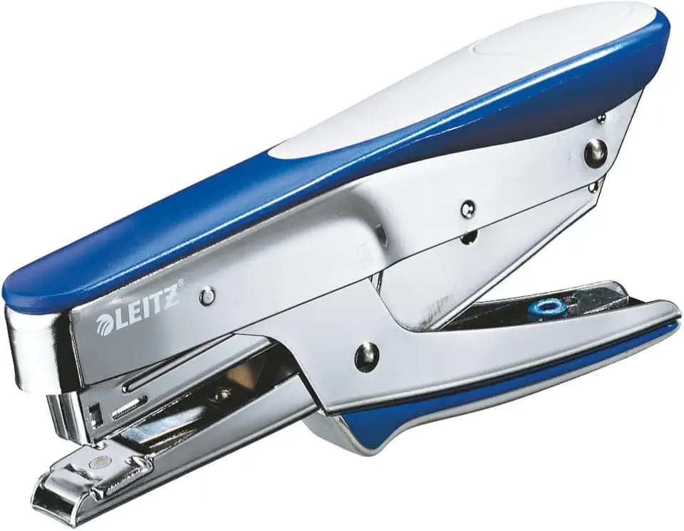 Leitz 55460033 Heftzange 5546, Heftleistung: 15 Blatt, water