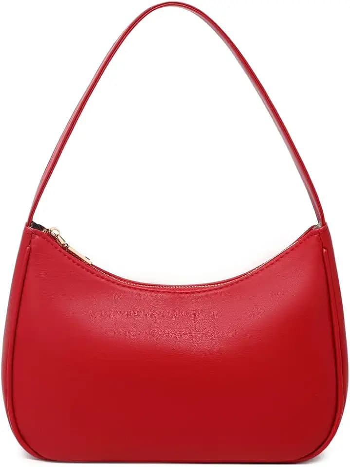 CYHTWSDJ Shoulder Bags for Women, Cute Hobo Tote Handbag Mini Clutch Purse with Zipper Closure