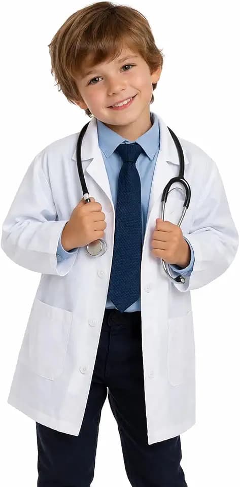 Natural Uniforms Kids Childrens Labcoat