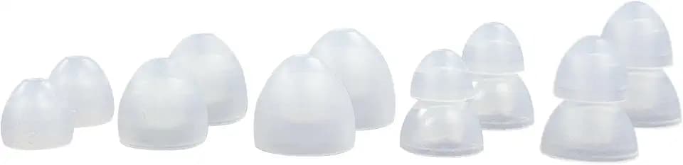 5 Pairs Multi Size Replacement Earbud Ear Tips Eartips Compatible for All Models of Klipsch Headphones (Multi Size)