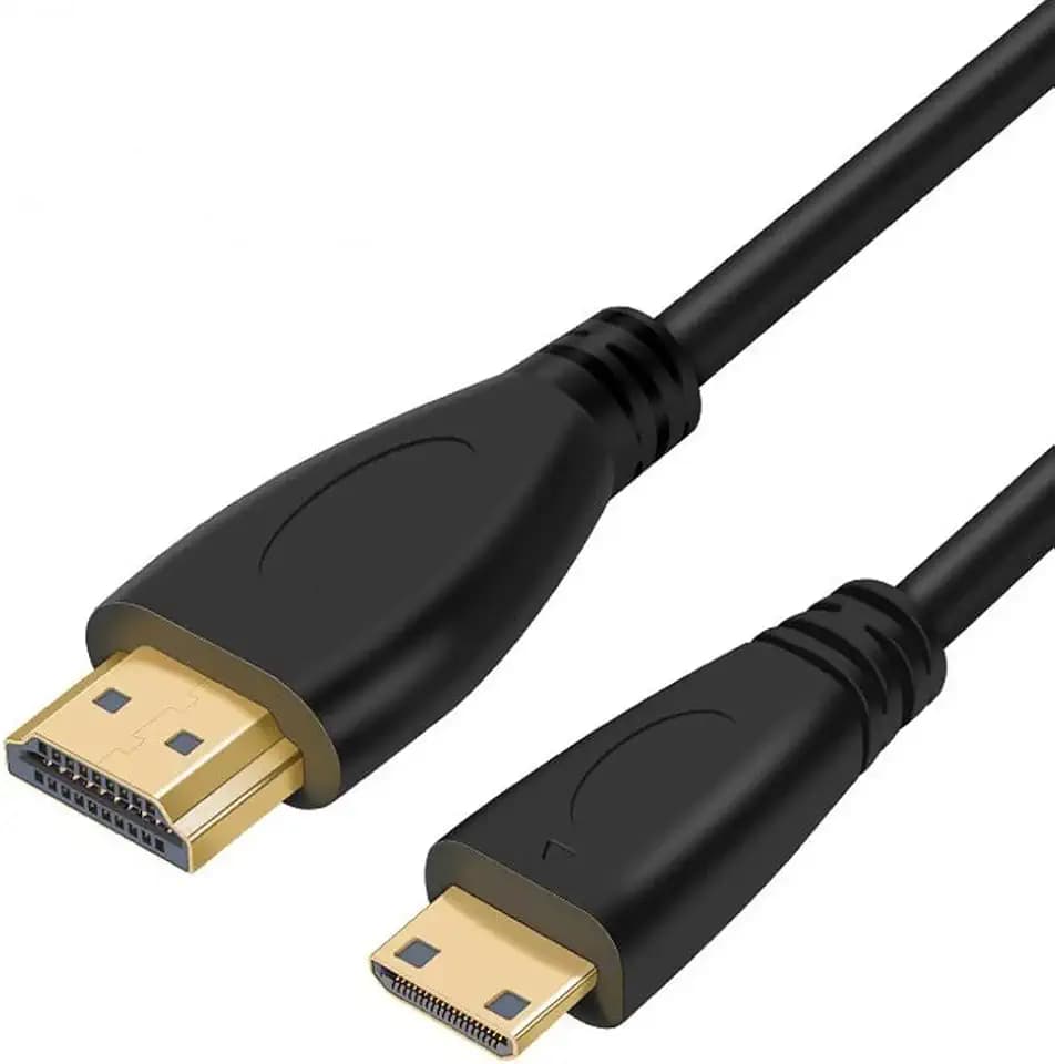 Kado 3.3ft 1 Meter HDMI to Mini HDMI Cable HDMI 2.0 with Ethernet HDCP