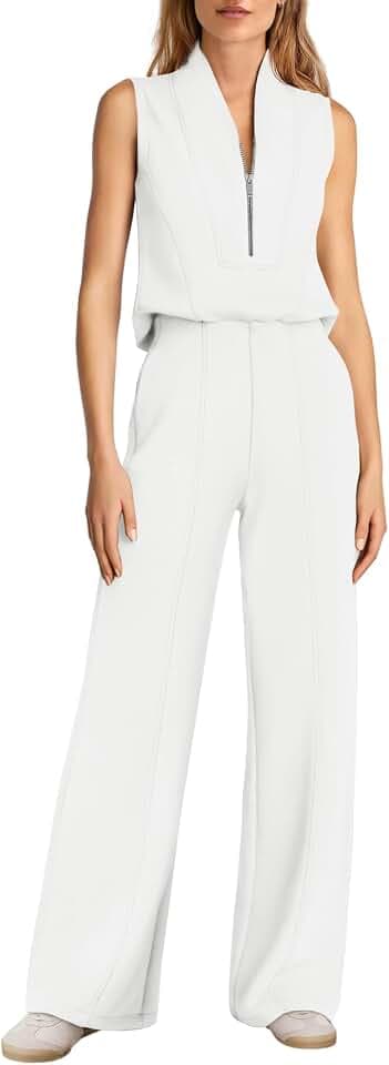 Yanekop Womens Summer Jumpsuits Wide Leg Jumpsuits Dressy Formal Jumpsuits
