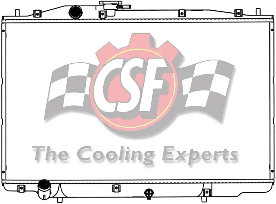CSF 3175: Radiator Acura TL 3.2L 2006-2004