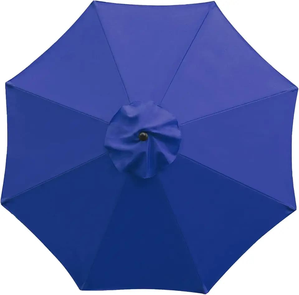 Sunnyglade 9ft Patio Umbrella Replacement Canopy Market Umbrella Top Outdoor Umbrella Canopy with 8 Ribs
