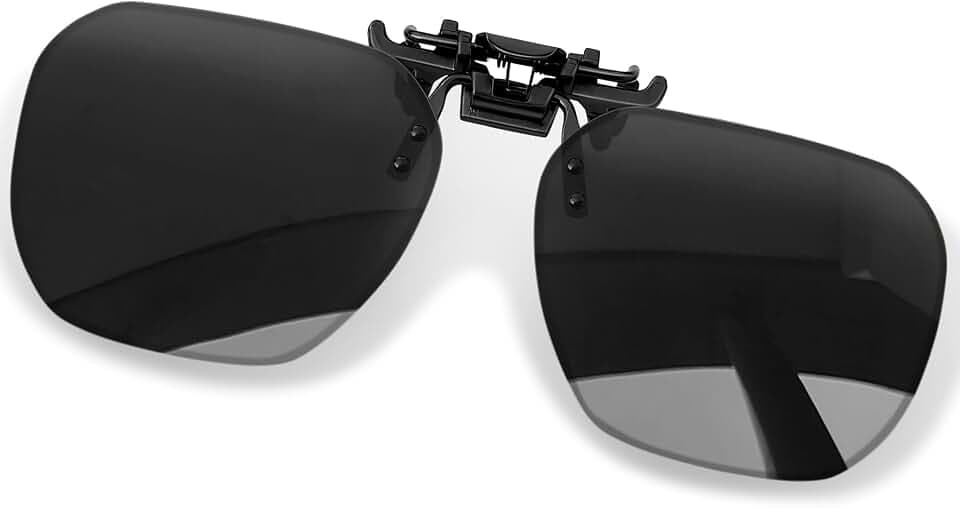KANASTAL Polarisiert Sonnenbrillen Clip für Brille Herren Damen