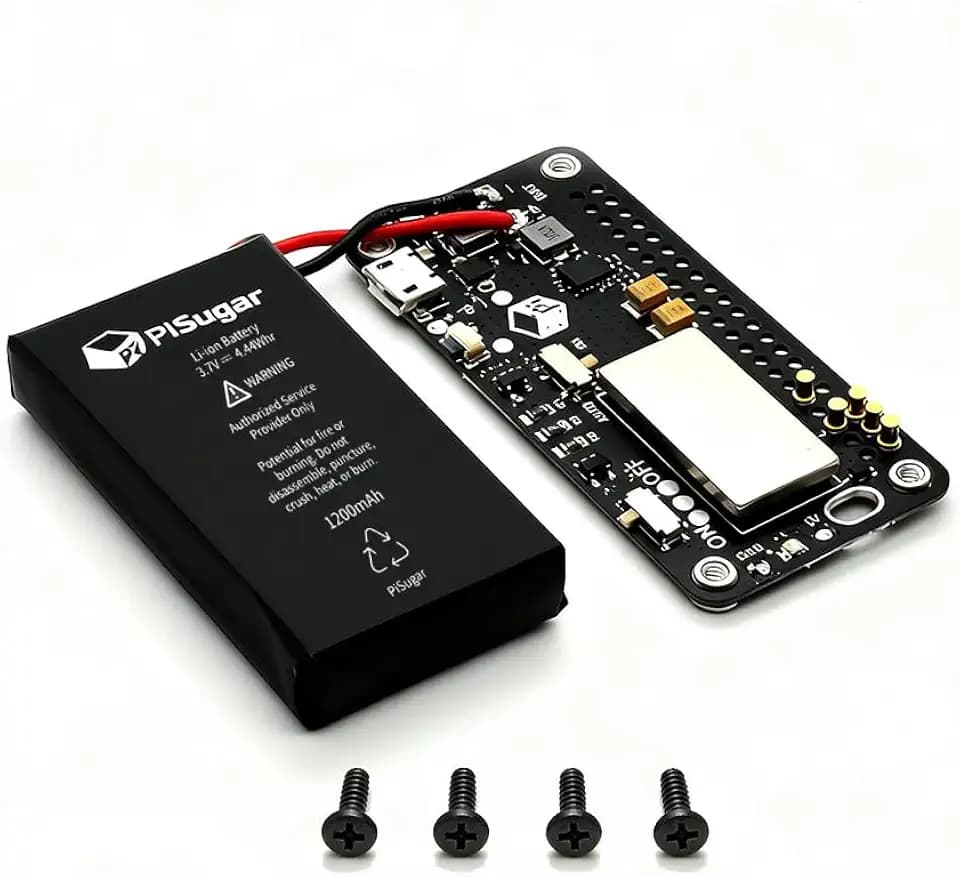 PiSugar S 1200mAh Battery Pack for Raspberry Pi Zero 2 W/WH