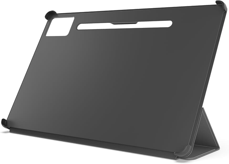 Lenovo Folio Case for Idea Tab Pro, Protective Tablet Cover with Built in Pen Holder, Sleep/Wake Function & Convertible Stand, PU Leather Case, Luna Grey