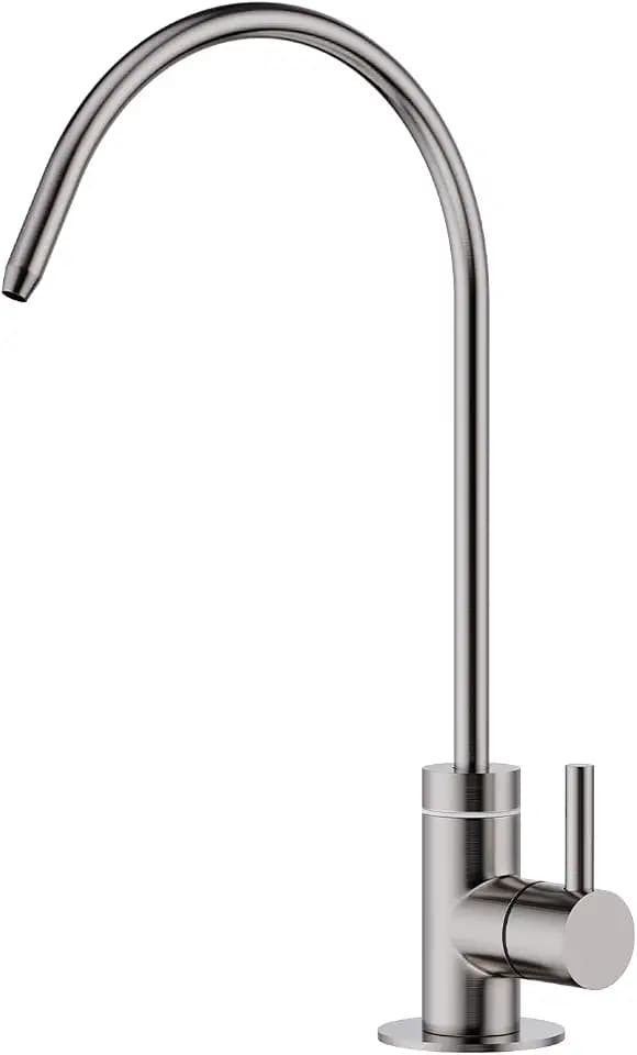 GIMILI Drinking Water Faucet for Kitchen Sink Brushed Nickel
