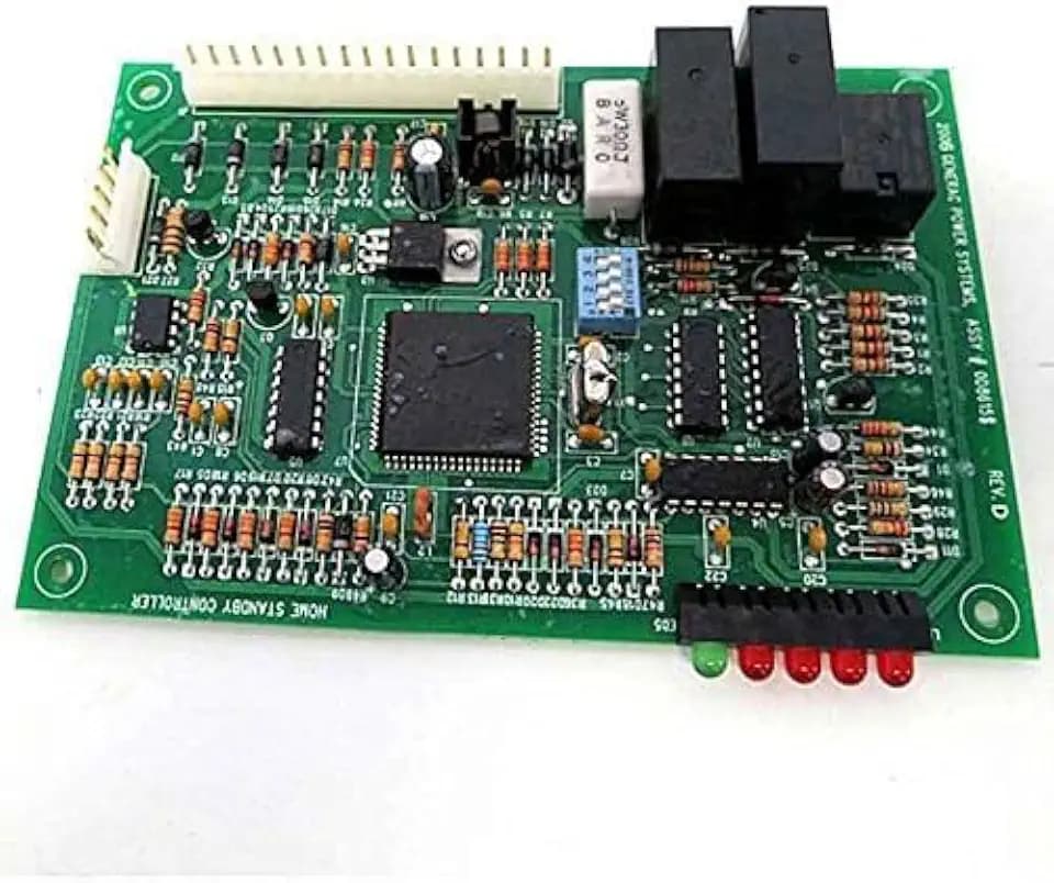 0D86150SRV Control Board Compatible with Generac Generators a Majority of The Older Model,All 12KW and 15KW 4000 Series Air-Cooled Controller PCBs, Including 4456 12KW and 4390 15KW Gensets