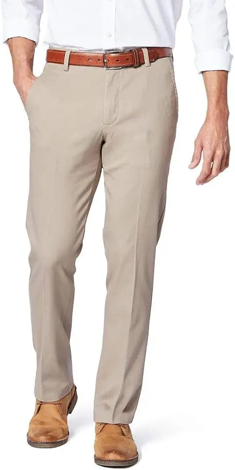 Dockers Men's Slim Fit Signature Khaki Lux Cotton Stretch Pants