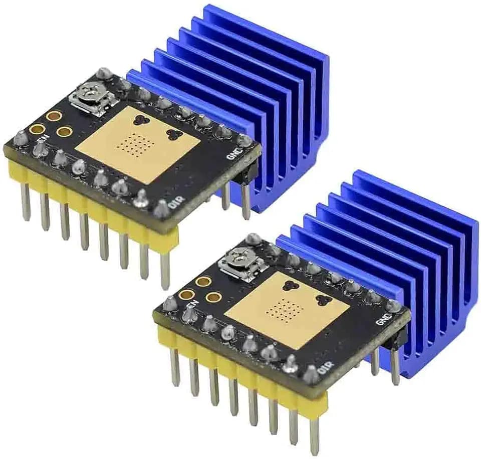 2PCS TMC2209 TMC2208 ATD5833 Stepper Motor Driver StepStick 2.5A UART (TMC2209)