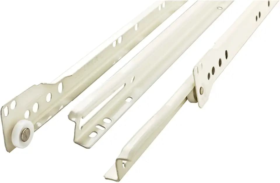 Liberty D68814C-W-TX 14-Inch Bottom Mount Drawer Slide