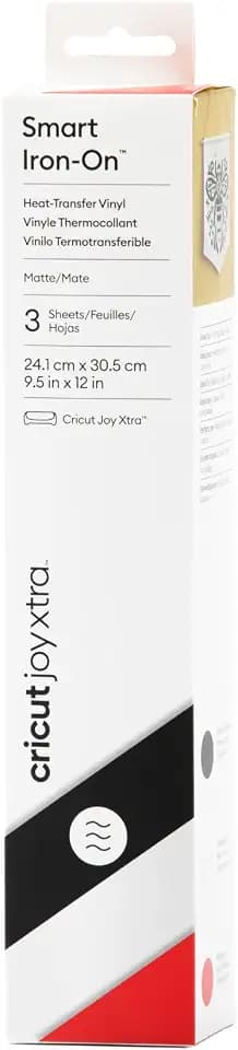 Cricut Joy Xtra Smart Iron-On Elegance-Musterset (3 Stk.)