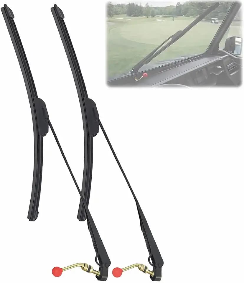 UTV Windshield Wiper Kit, Universal Manual SXS Windshield Wiper
