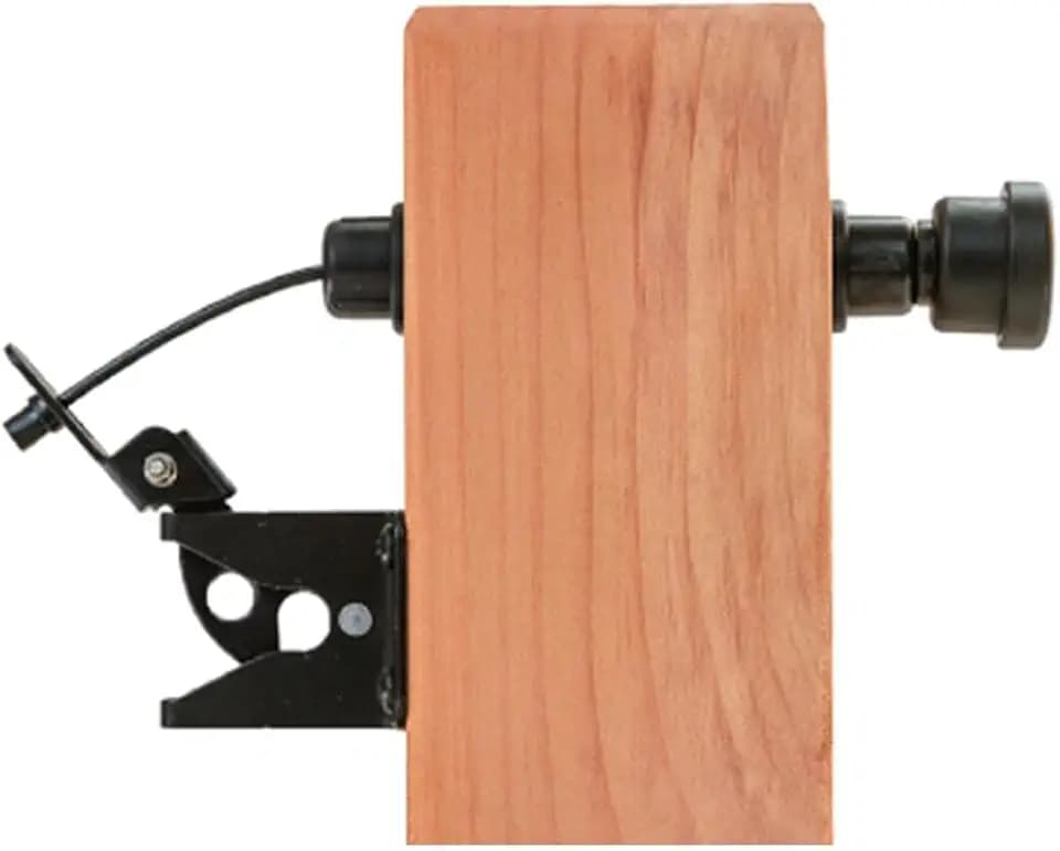 GH Gate Latch Complete Outdoor gate Latch for Wooden Gates operates from/on Both Sides of Fence Patented Dual Sided Operation. Wooden Fence Latch Vinyl Gate Latch Metal Fence Latch Universal fit