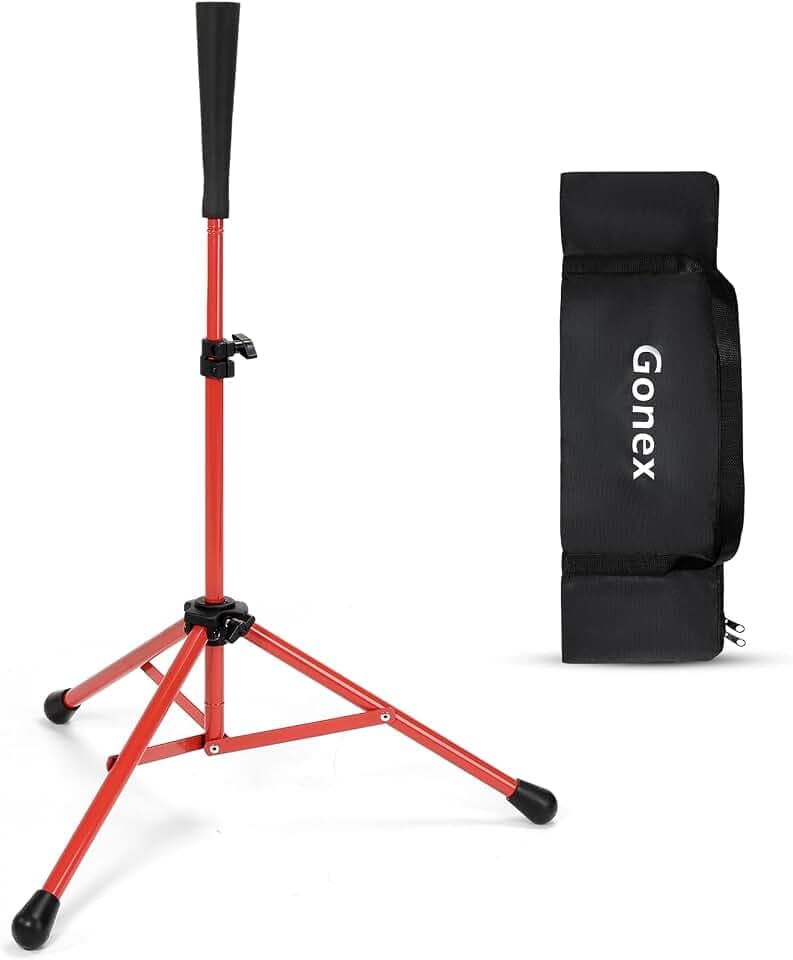Gonex Baseball Tee with Tripod Stand, Adjustable for Softball