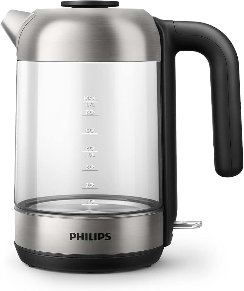 Philips Wasserkocher 5000 Serie, Transparent, 1,7 L