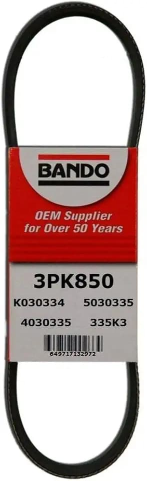 Bando USA 3PK850 OEM Quality Serpentine Belt