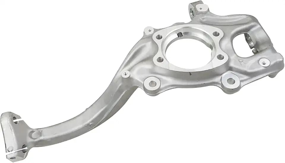 8K0407253AB 8K0407253Q Front Right Steering Knuckle Replacement for 2010-2012 2.0L A4 A5 Quattro Q5 S4 M14 w/320mm w/345mm Flynsu
