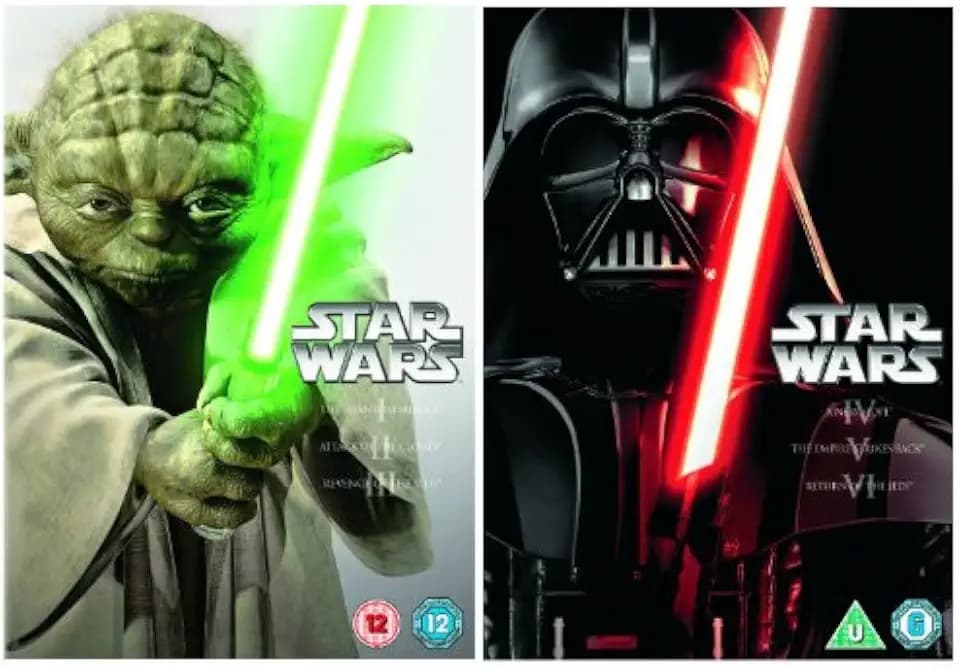 The Complete Star Wars Episodes 1 - 6 DVD [6 Discs] Collection: 1: The Phantom Menace / 2: The Attack of the Clones / 3: Revenge of the Sith / 4: The New Hope / 5: The Empire Strikes Back / 6: The Return of the Jedi