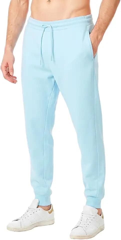 RIPT Herren Jogginghose Fleece – Sweatpants mit Kordelzug, Cuffed Trainingshose mit Taschen, Weiche Trackpants für Fitness Gym Freizeit Loungewear
