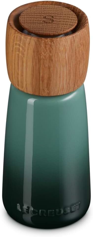 Le Creuset Stoneware Alpine Salt Mill, 7", Artichaut