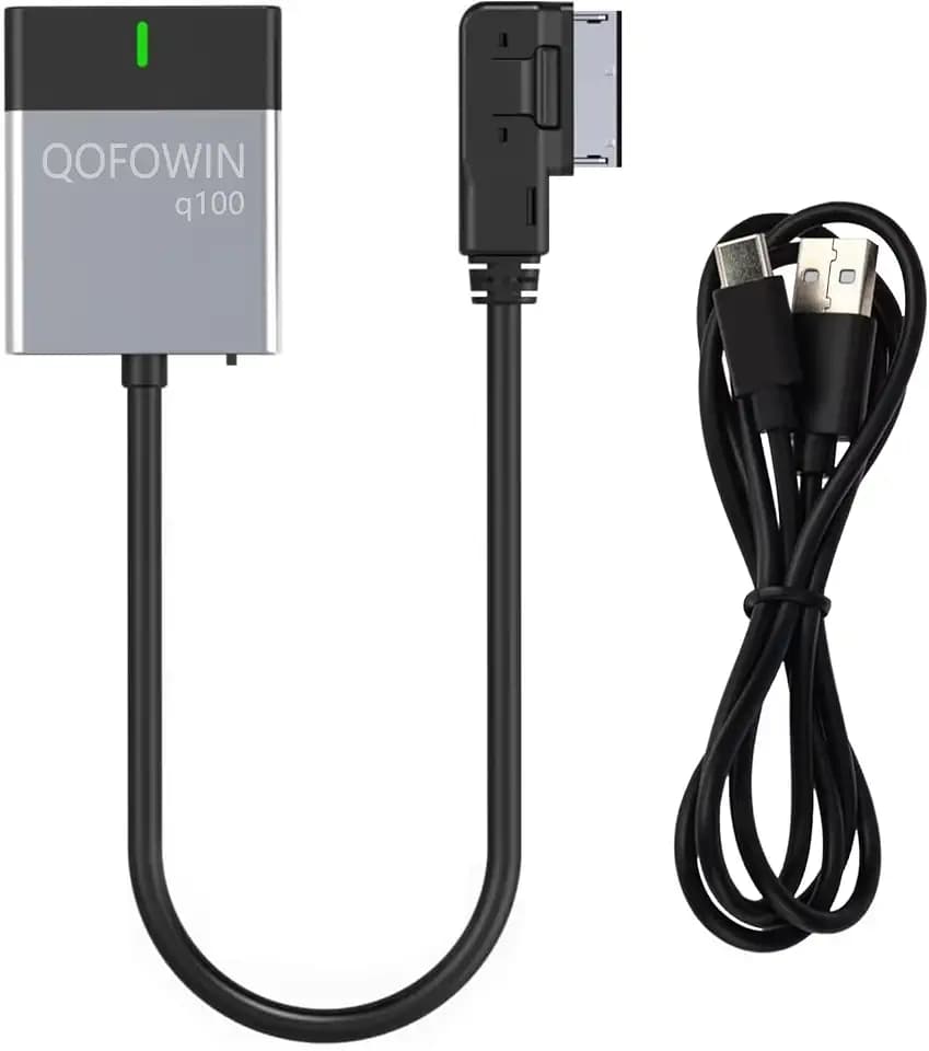 Audi Bluetooth car High-Definition Music Adapter,Wireless Audio Adapter,Compatible with Audi 3G AMI,2G AMI Interfaces,Mercedes Media,Mercedes Music Interface,and Volkswagen Music Interface