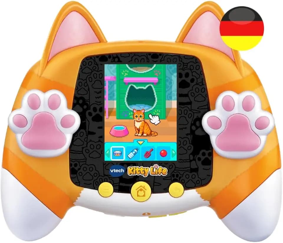 VTech KittyLife – Virtuelles Haustier mit 2 Spielmodi & 30+ Missionen