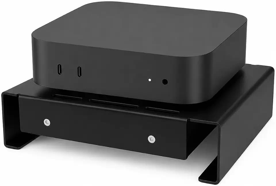 Aluminum Mini PC Cooler Stand with 120mm Fan