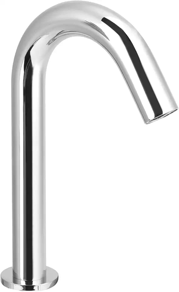 G1 / 2in Sensor Wasserhahn winde Automatischer Induktionssensor Wasserhahn Infrarot Einzelkalthahn mit Steuerkasten(Battery powered mid to high model)