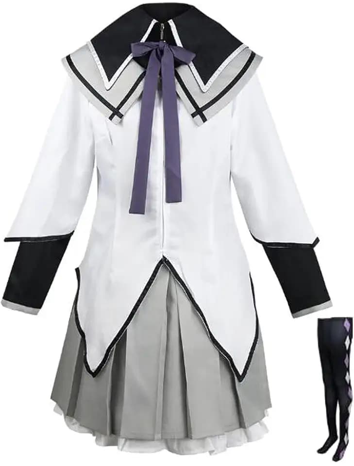 Okazaki Anime Homura Cosplay Costume Uniform Dress Halloween Outfit