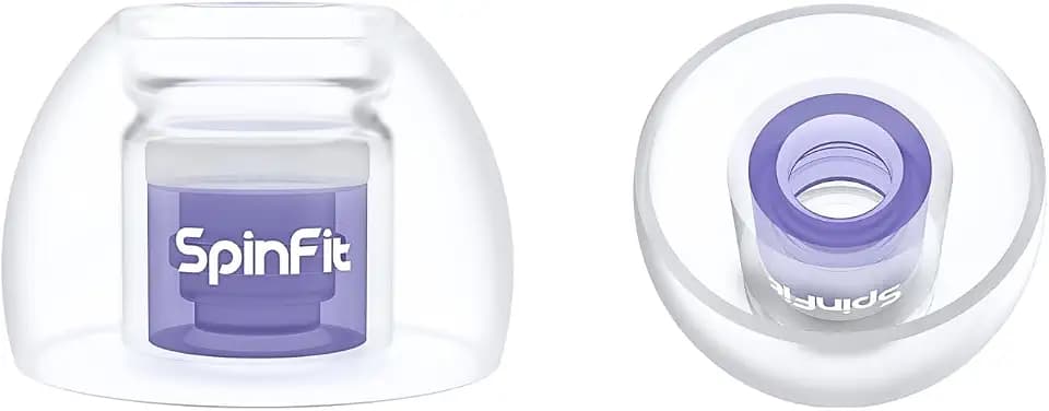 SpinFit Omni for True Wireless Earbuds & IEMs - M - Patentierte Silikon-Ohrstöpsel als Ersatz (1 Paar) (3,7 mm Düsendurchmesser)