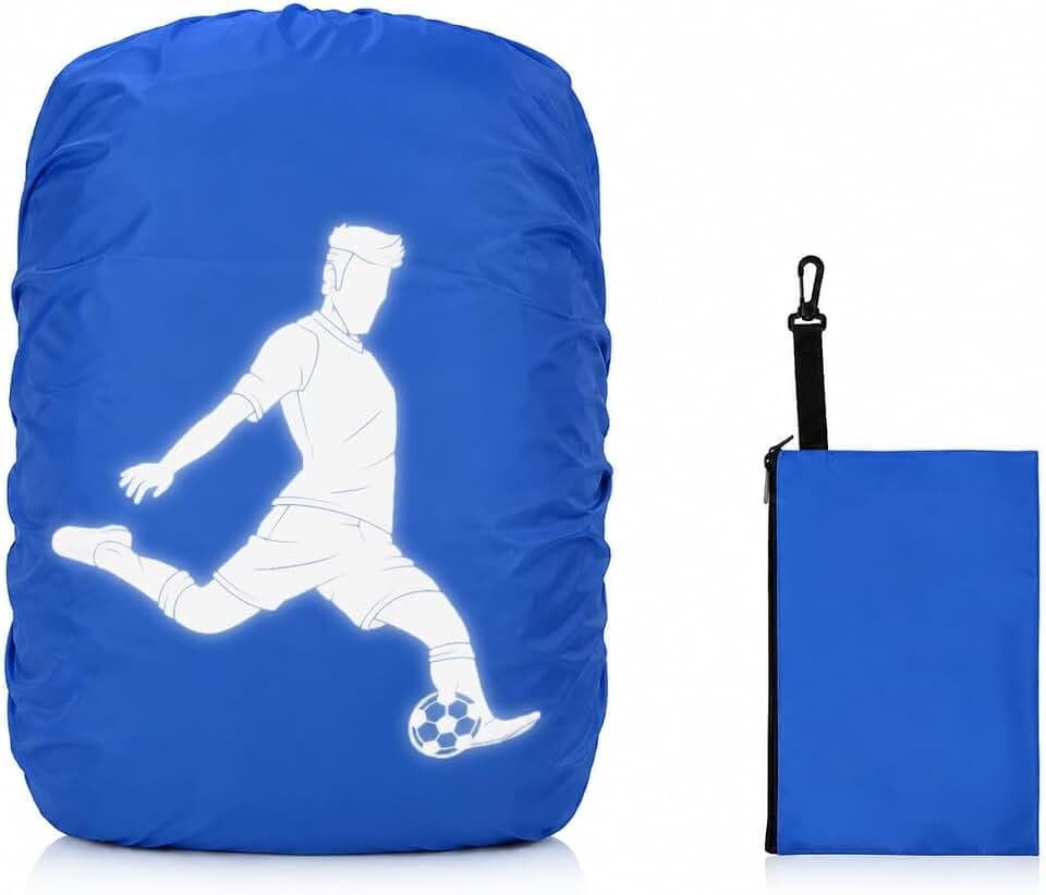 Regenschutz Schulranzen, Wasserdicht Regenschutz Rucksack mit Reflektoren, Kinder Schulrucksack Regenhülle für Jungen Mädchen, Zubehör Kompatibel für Step By Step, Ergobag, Coocazoo, Satch, Scout
