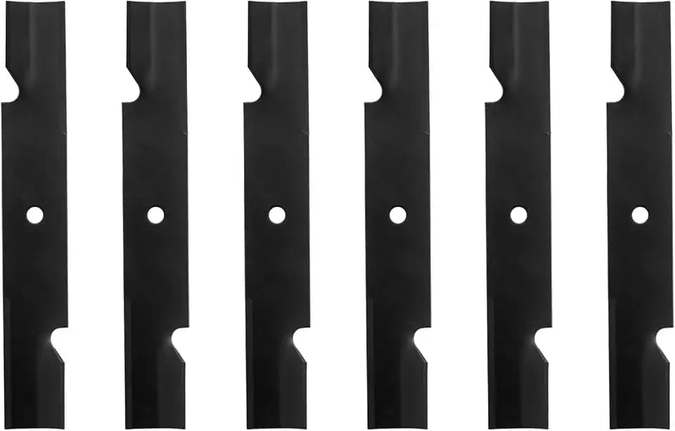 482877 High Lift Blades Set Replaces Scag 48110 481706 482461 483316 Snapper 7075771 7075771BZYP Lesco 21871 50111 Hustler 601123, Compatible with CZT19480KWV CZT19481KWV 48" Deck (6PACK)