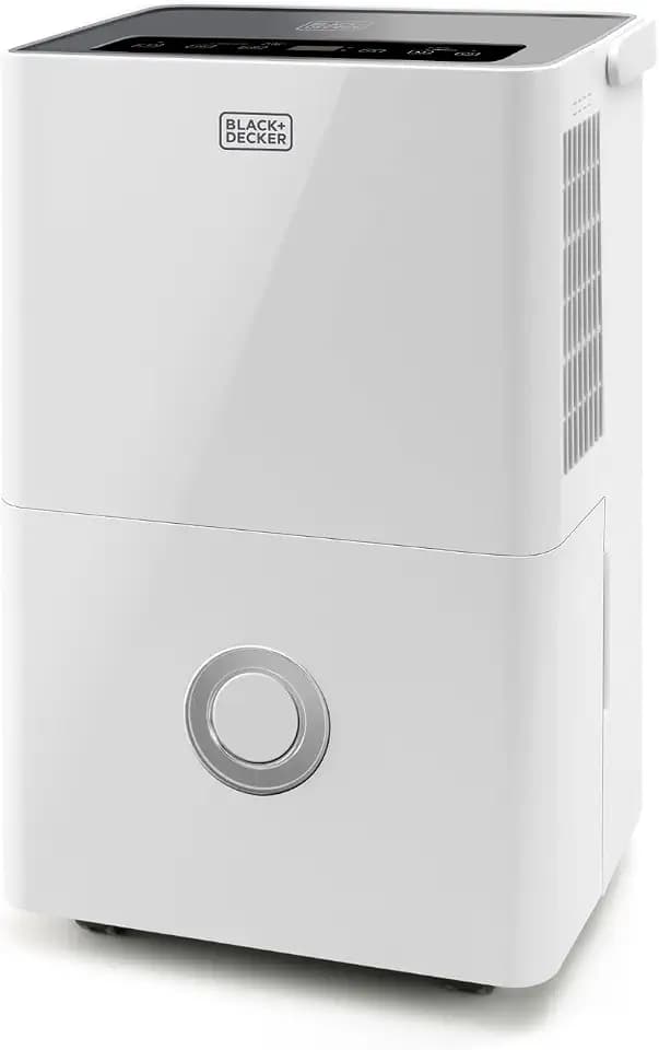 BLACK+DECKER - Luftentfeuchter Luftreiniger 20L/Tag, HEPA13, 40m2