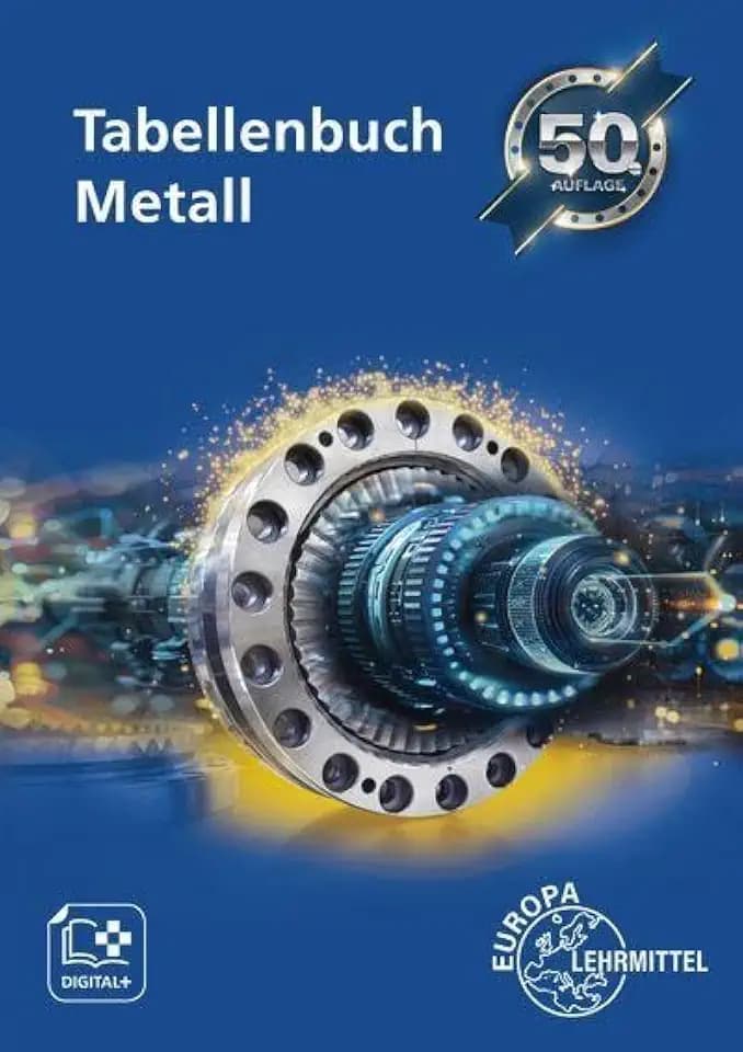 Tabellenbuch Metall mit Formelsammlung