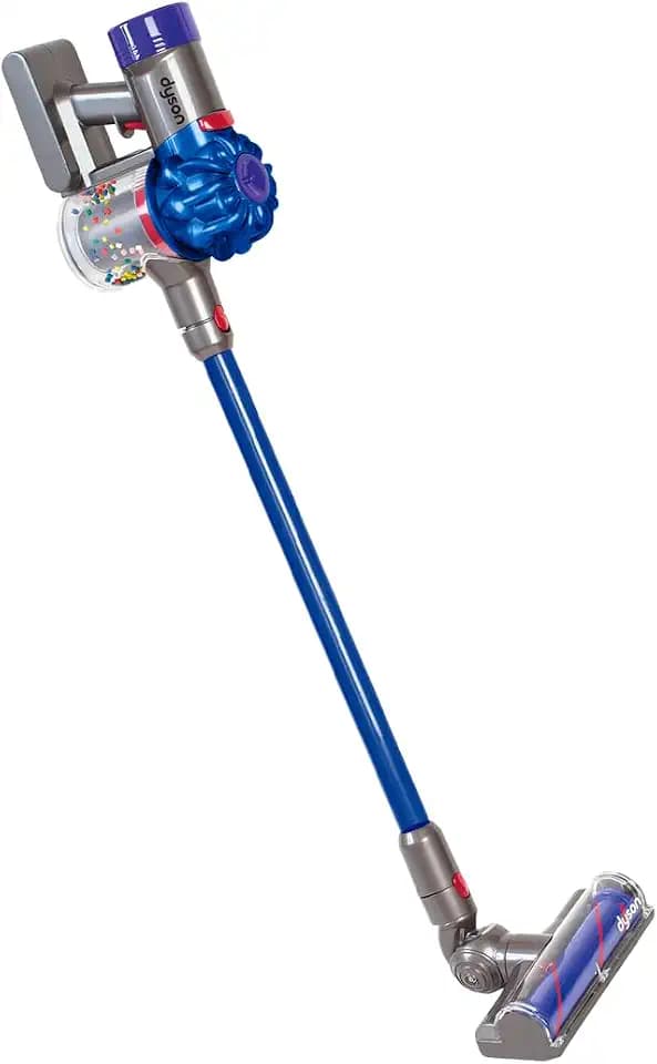 Casdon Dyson Cordless Vacuum Blue | Interactive & Officially Licensed Toy Dyson Vacuum For Children Aged 3+ | Realistic Role-Play Fun!