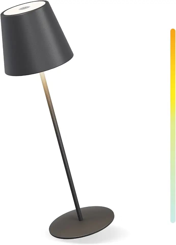 MALUX 2 Stück Tischlampe Kabellos
