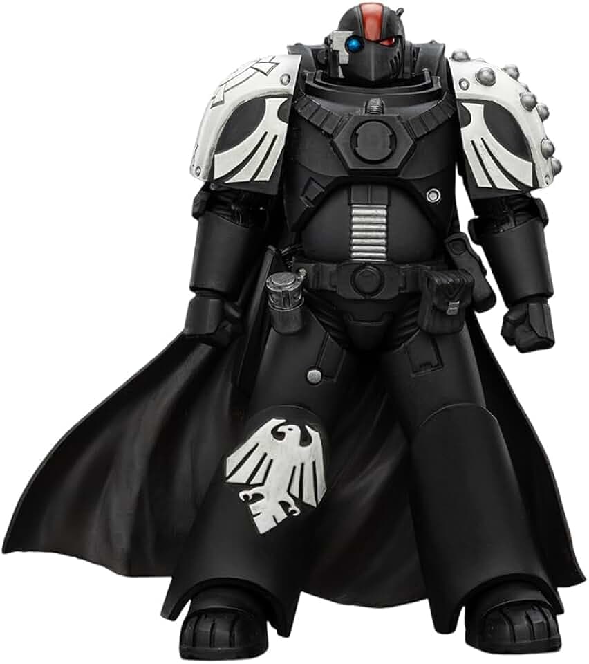JOYTOY Action Figures Warhammer 40K 4.84inch Raven Guard Mor Deythan Shade with Nemesis Bolt Rifle 1/18 Movable Model Collectible Figurine Ages 15+